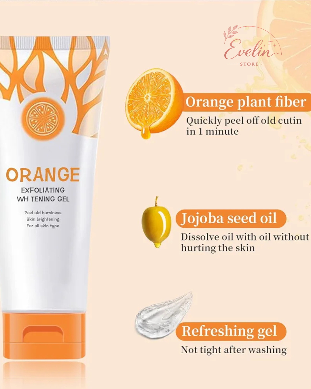 Gel  Exfoliante Orange